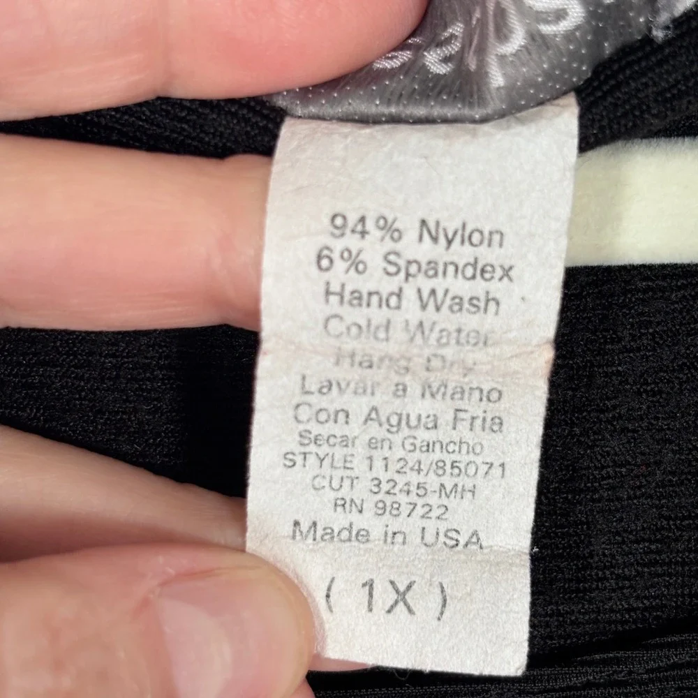 Vintage Dressbarn Tank Top 1X Slinky Liquid Knit Quiet Luxury Neutral Career USA